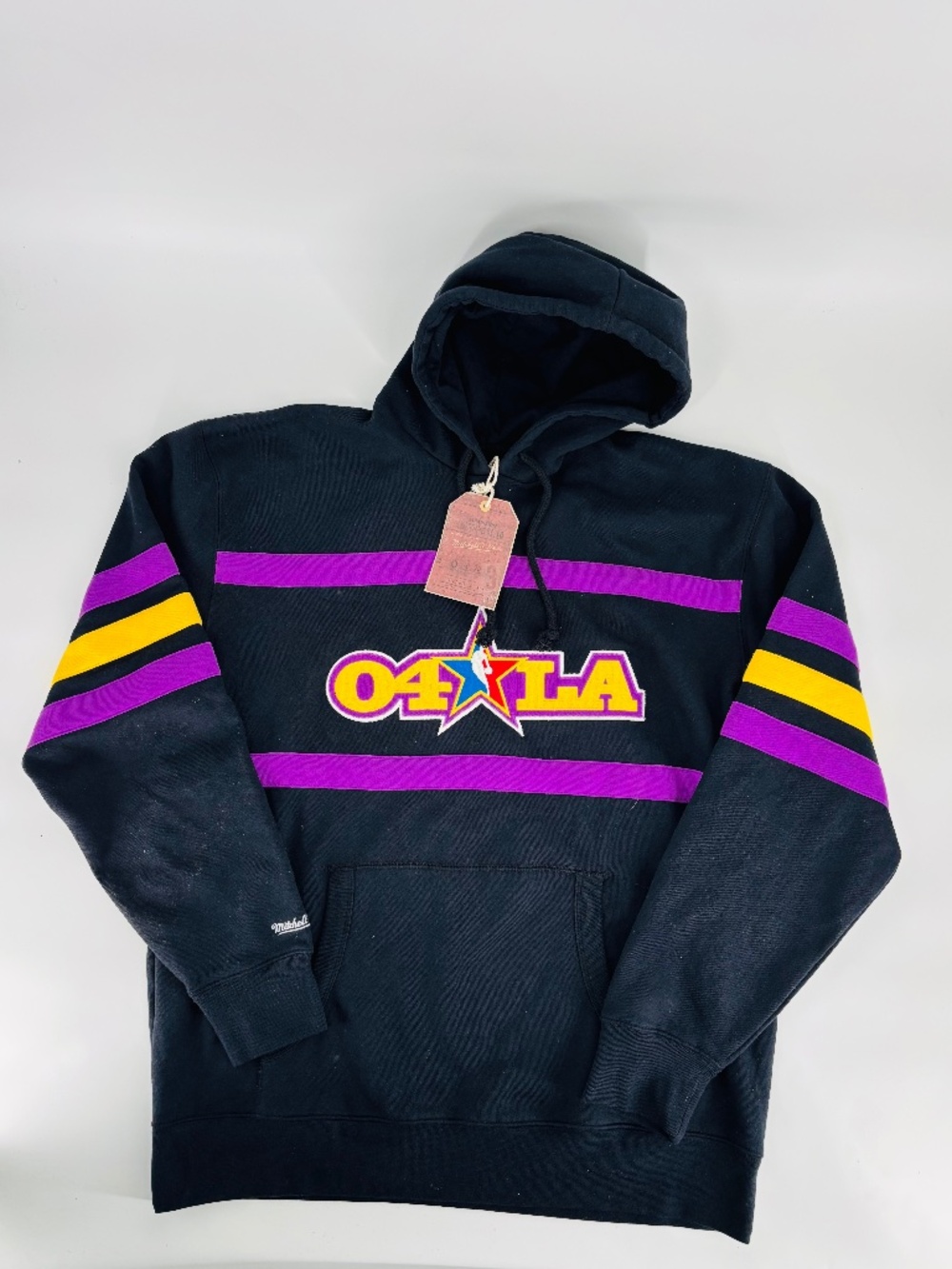 NWT Mitchell & Ness LA 2004 NBA All-Star Hoodie 3XL Hardwood Classics - Vintage